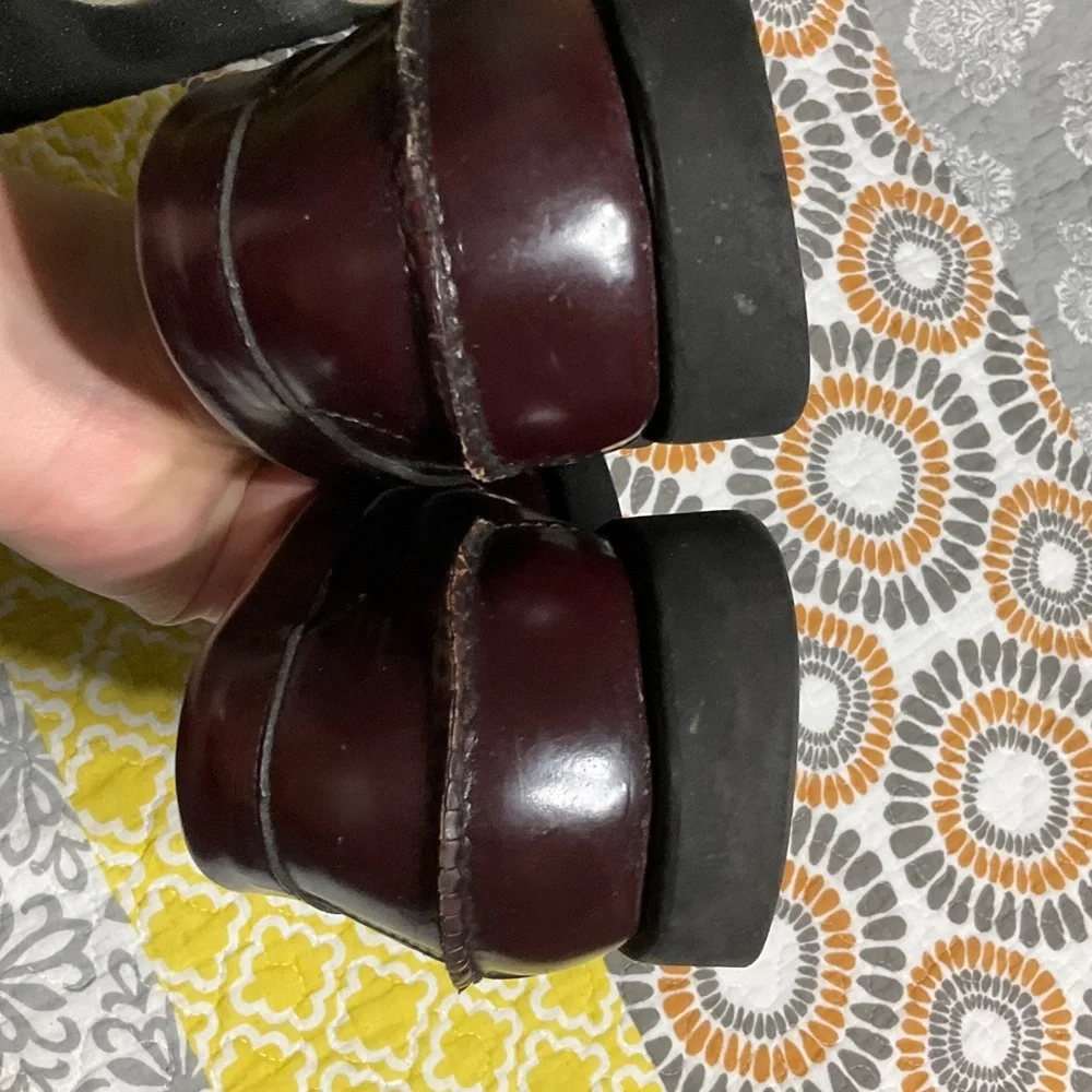 L.L. Bean Men's Penny Loafers in Deep Wine